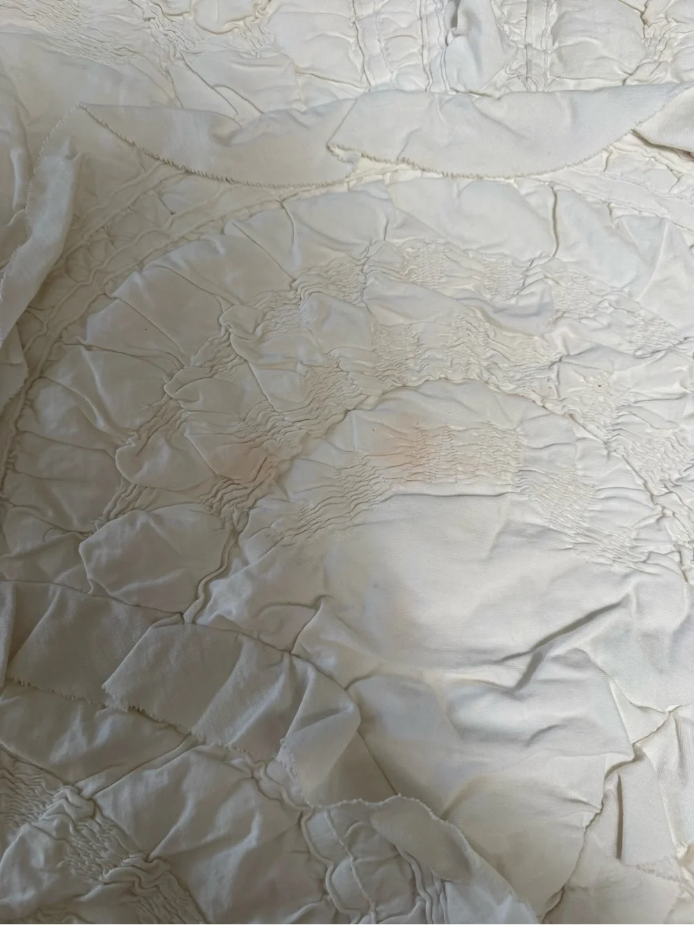 Anthropologie Rivulets King quilt and 2 king shams
